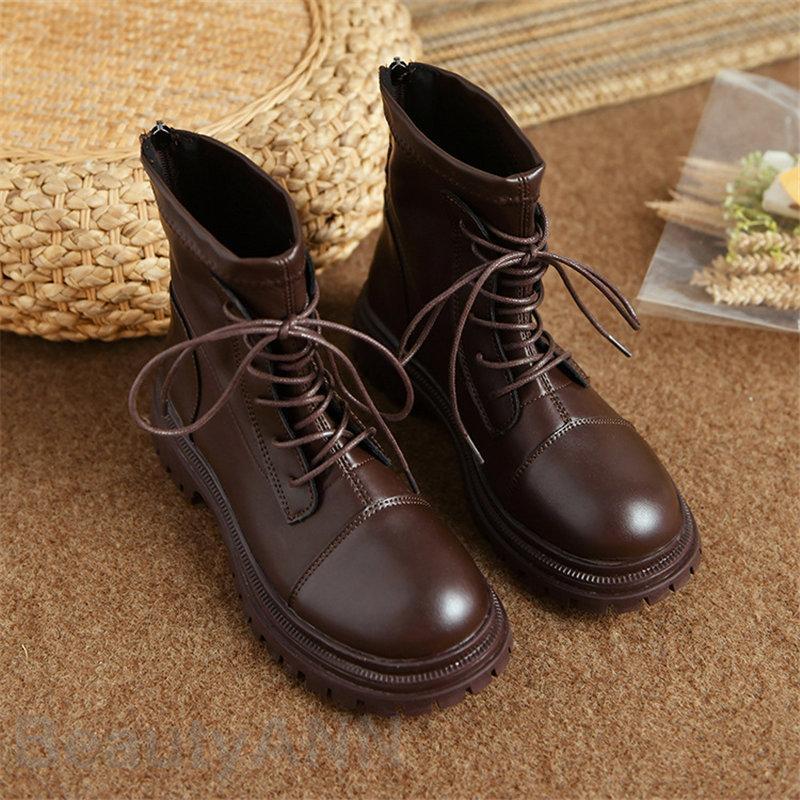 ワークブーツ レディース ショットブーツ 秋 冬 厚底 編み上げブーツ 美脚 通学 通勤 疲れない 履きやすい 痛くない 疲れにくい 歩きやすい ブラック プレゼント ギフト 母の日 ワークブーツ レディース ショットブーツ 秋 冬 厚底 編み上げブーツ 美脚 通学 通勤 疲れない 履きやすい 痛くない 疲れにくい 歩きやすい ブラック プレゼント ギフト 母の日