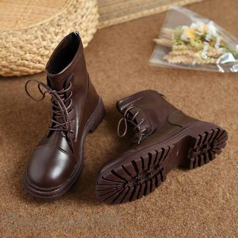 ワークブーツ レディース ショットブーツ 秋 冬 厚底 編み上げブーツ 美脚 通学 通勤 疲れない 履きやすい 痛くない 疲れにくい 歩きやすい ブラック プレゼント ギフト 母の日 ワークブーツ レディース ショットブーツ 秋 冬 厚底 編み上げブーツ 美脚 通学 通勤 疲れない 履きやすい 痛くない 疲れにくい 歩きやすい ブラック プレゼント ギフト 母の日