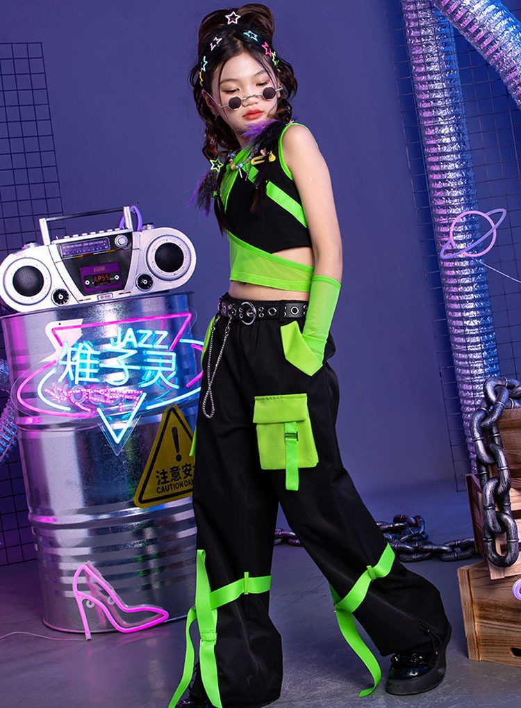 キッズ ダンス 衣装 セットアップ 女の子 カーゴパンツ へそ出しトップス 長袖 緑 メッシュシャツ タンクトップ グリーン ダンスパンツ 女の子 ジャズ ガールズ ジャズダンス チアダンス 韓国 演 キッズ ダンス 衣装 セットアップ 女の子 カーゴパンツ へそ出しトップス 長袖 緑 メッシュシャツ タンクトップ グリーン ダンスパンツ 女の子 ジャズ ガールズ ジャズダンス チアダンス 韓国 演