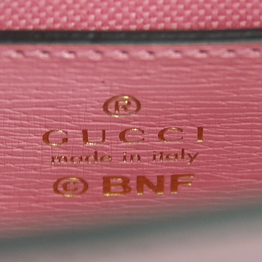 グッチ GUCCI ハンドバッグ ショルダーバッグ ばなにゃコラボ レザー