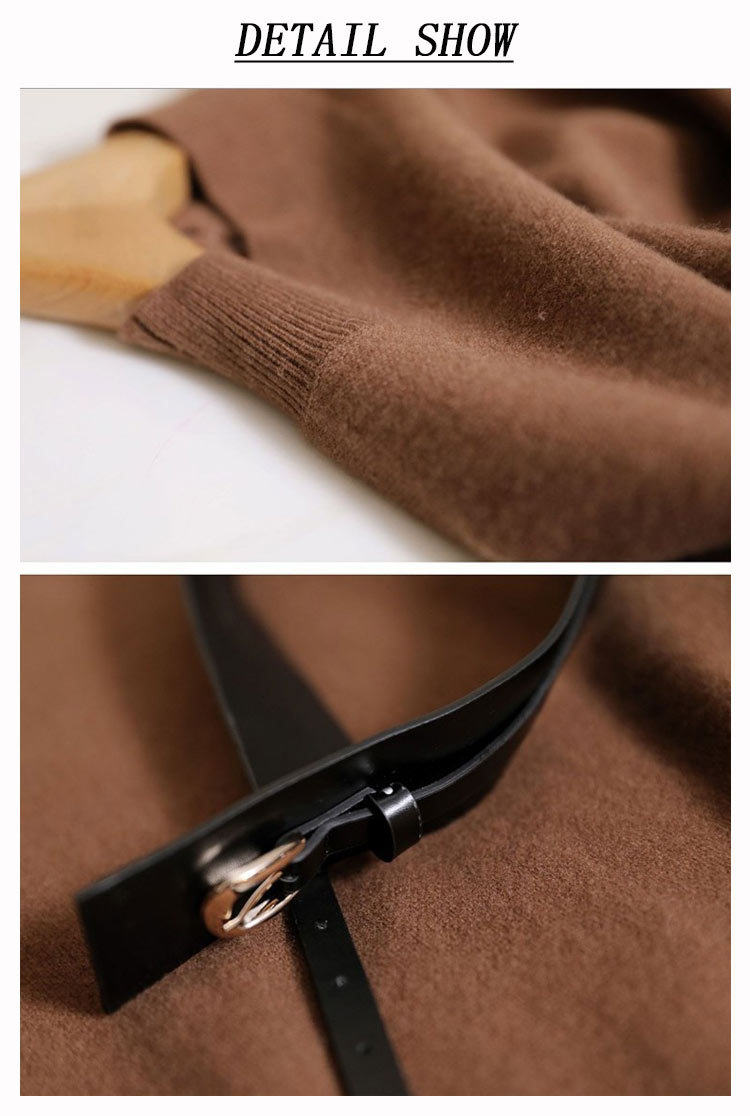 ニットワンピース レディース ニット 秋冬 ロングワンピース 長袖 ハイネック ベルド付き ワンピース ひざ丈 無地 リブ ボタン ゆったり 体型カバー プチハイネック ロングニット 柔らかい 暖かい ニットワンピース レディース ニット 秋冬 ロングワンピース 長袖 ハイネック ベルド付き ワンピース ひざ丈 無地 リブ ボタン ゆったり 体型カバー プチハイネック ロングニット 柔らかい 暖かい