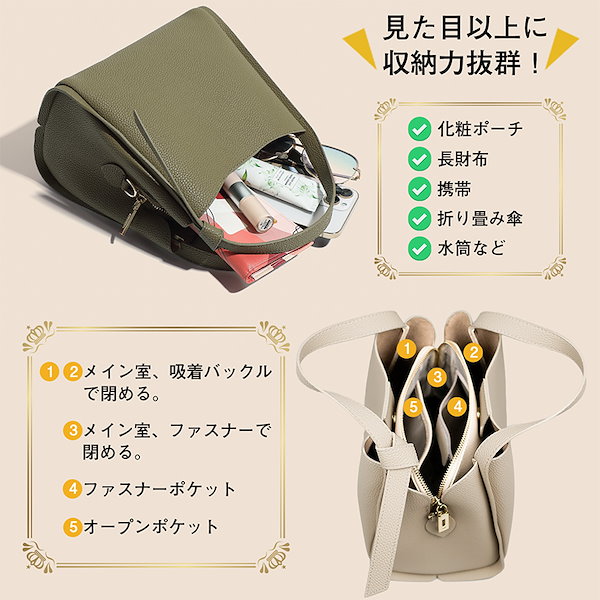 Amazon.co.jp: [Kyoei-Tech] ハンドバッグ レディース 高級本革
