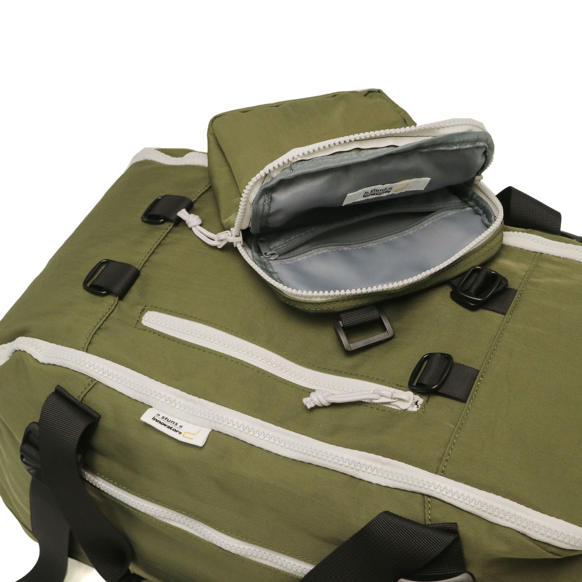 日本正規品 ボストンバッグ 大容量 軽量 軽い 大きい 大きめ 旅行 ブランド おしゃれ 2WAY バックパック リュック A3 B4 35L サコッシュ INB1004