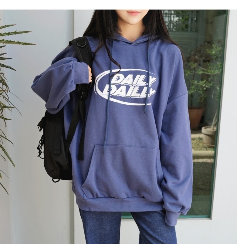 トップス プルオーバー パーカー フーディー 長袖 ボリューム袖 ドロップショルダー 萌袖 かわいい カジュアル おしゃれ お洒落 かっこいい こなれ感 ラフ メンズライク マニッシュ ボーイッシュ