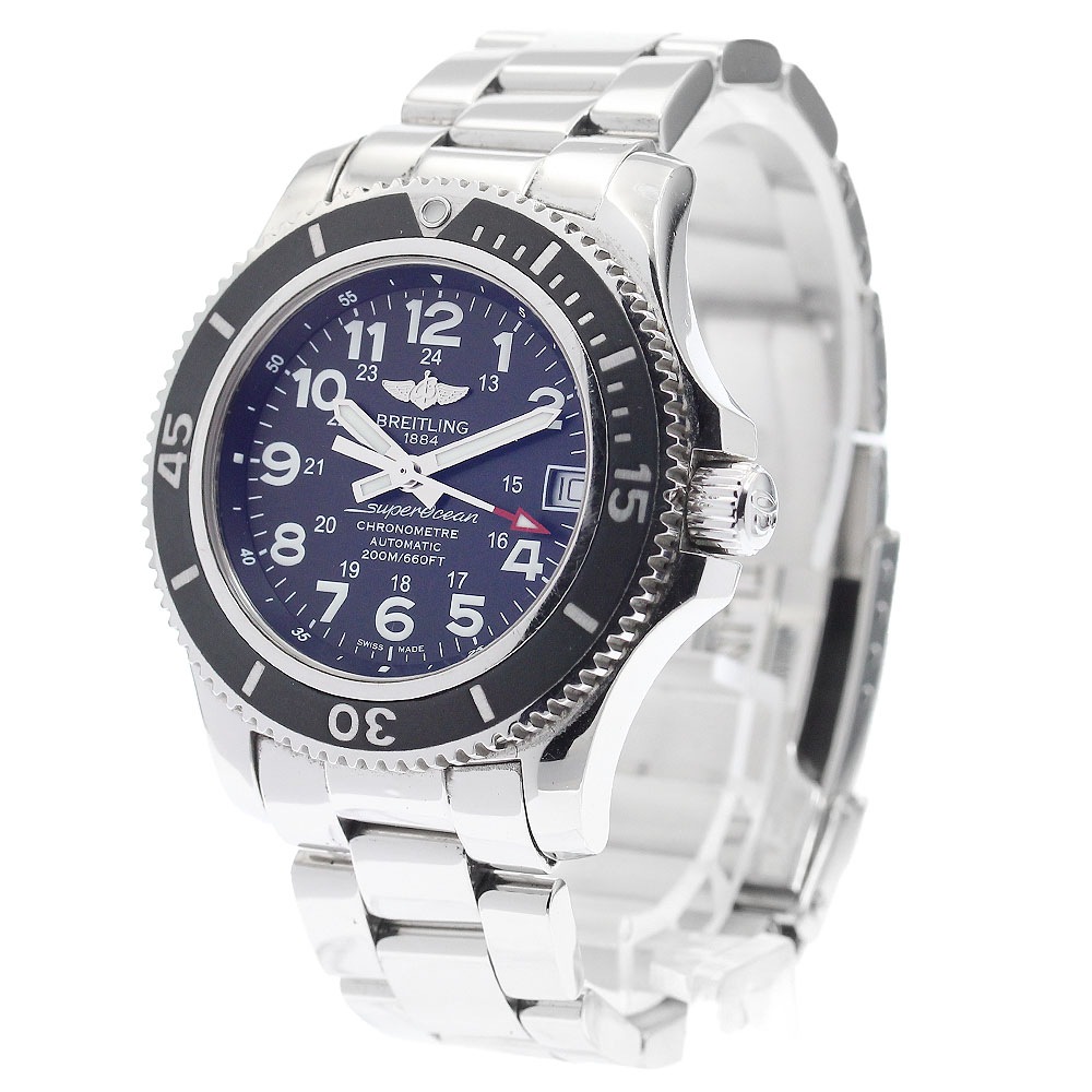 ブライトリング BREITLING A17312 スーパーオーシャン2 36 デイト 自動巻き レディース _890122【中古】 ブライトリング BREITLING A17312 スーパーオーシャン2 36 デイト 自動巻き レディース _890122【中古】