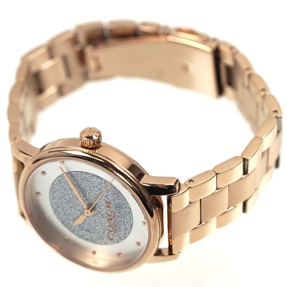 コーチ 腕時計 レディース ローズゴールド シルバー ステンレスベルト COACH GRAND ブレスレット付き 14000090 コーチ 腕時計 レディース ローズゴールド シルバー ステンレスベルト COACH GRAND ブレスレット付き 14000090