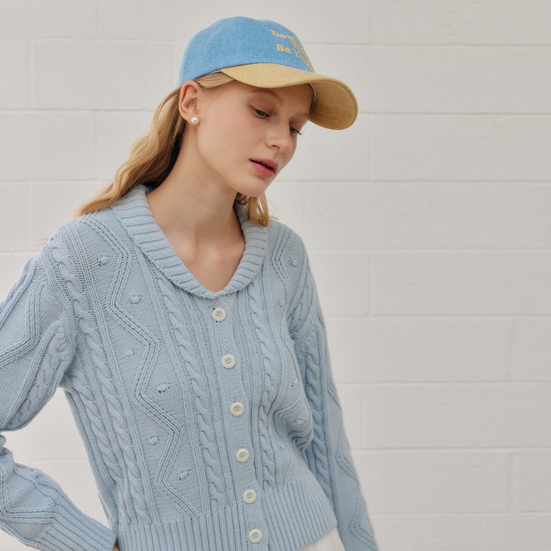 ワンカラーカーディガン [2カラー]