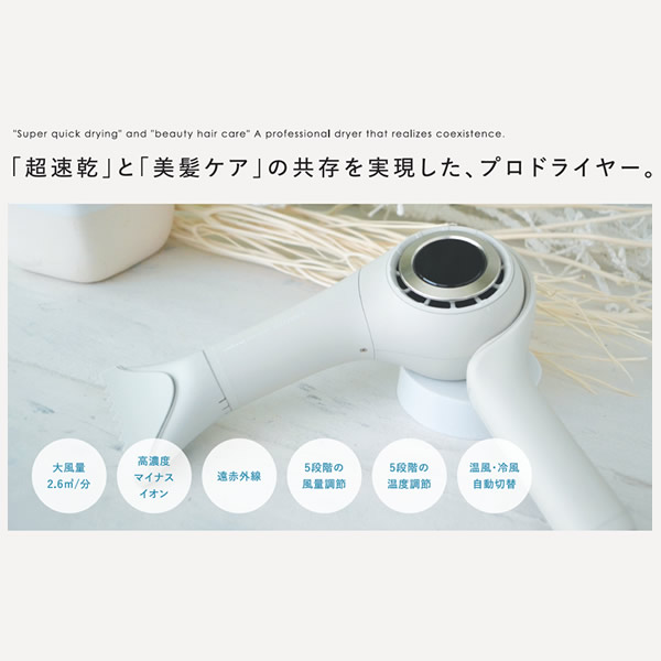 ラディアント ヘアドライヤー ディモア (送料無料) ドライヤー 大風量 速乾ドライヤー マイナスイオン 時短 ハイパワー radiant d/more 寝ぐせ くせ毛 ヘアケア おすすめ 人気