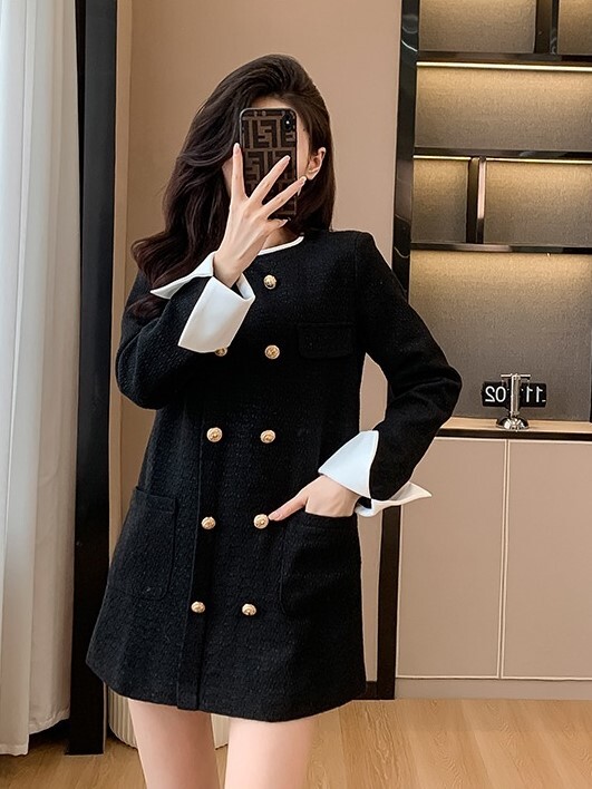 トップス ワンピース レディース ミニ ショート 膝上 長袖 ラウンドネック 襟なし ノーカラー スリム 細身 ストレート Iライン ファスナー ポケット コンサバ ボタン ダブル かわいい 上品 トップス ワンピース レディース ミニ ショート 膝上 長袖 ラウンドネック 襟なし ノーカラー スリム 細身 ストレート Iライン ファスナー ポケット コンサバ ボタン ダブル かわいい 上品