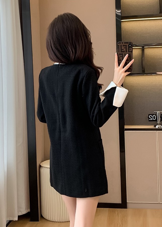 トップス ワンピース レディース ミニ ショート 膝上 長袖 ラウンドネック 襟なし ノーカラー スリム 細身 ストレート Iライン ファスナー ポケット コンサバ ボタン ダブル かわいい 上品 トップス ワンピース レディース ミニ ショート 膝上 長袖 ラウンドネック 襟なし ノーカラー スリム 細身 ストレート Iライン ファスナー ポケット コンサバ ボタン ダブル かわいい 上品