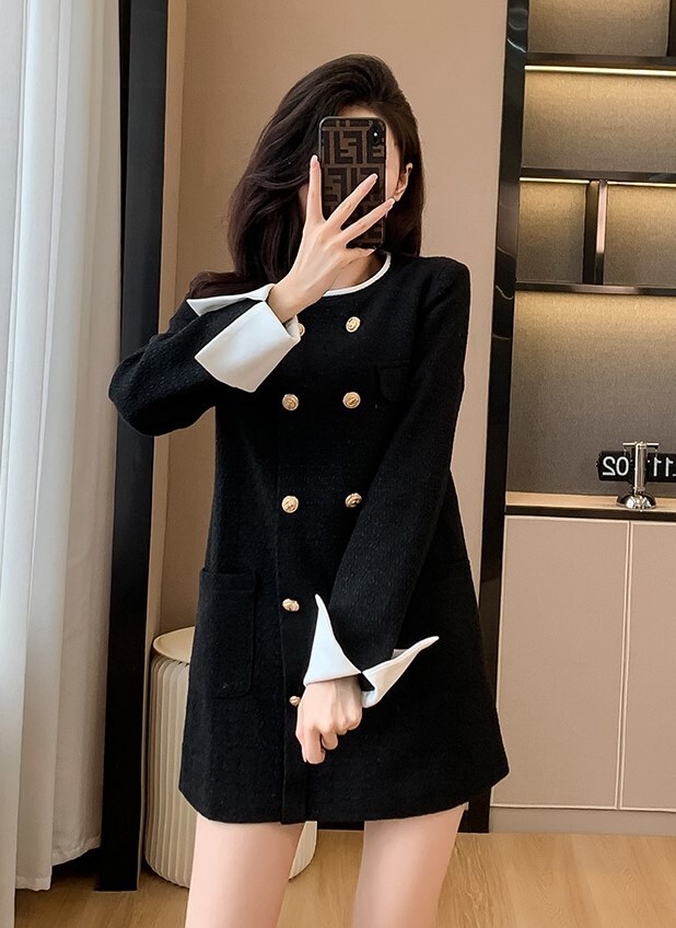 トップス ワンピース レディース ミニ ショート 膝上 長袖 ラウンドネック 襟なし ノーカラー スリム 細身 ストレート Iライン ファスナー ポケット コンサバ ボタン ダブル かわいい 上品 トップス ワンピース レディース ミニ ショート 膝上 長袖 ラウンドネック 襟なし ノーカラー スリム 細身 ストレート Iライン ファスナー ポケット コンサバ ボタン ダブル かわいい 上品