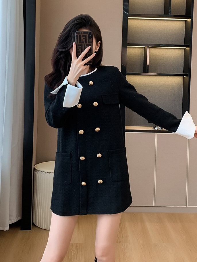 トップス ワンピース レディース ミニ ショート 膝上 長袖 ラウンドネック 襟なし ノーカラー スリム 細身 ストレート Iライン ファスナー ポケット コンサバ ボタン ダブル かわいい 上品 トップス ワンピース レディース ミニ ショート 膝上 長袖 ラウンドネック 襟なし ノーカラー スリム 細身 ストレート Iライン ファスナー ポケット コンサバ ボタン ダブル かわいい 上品