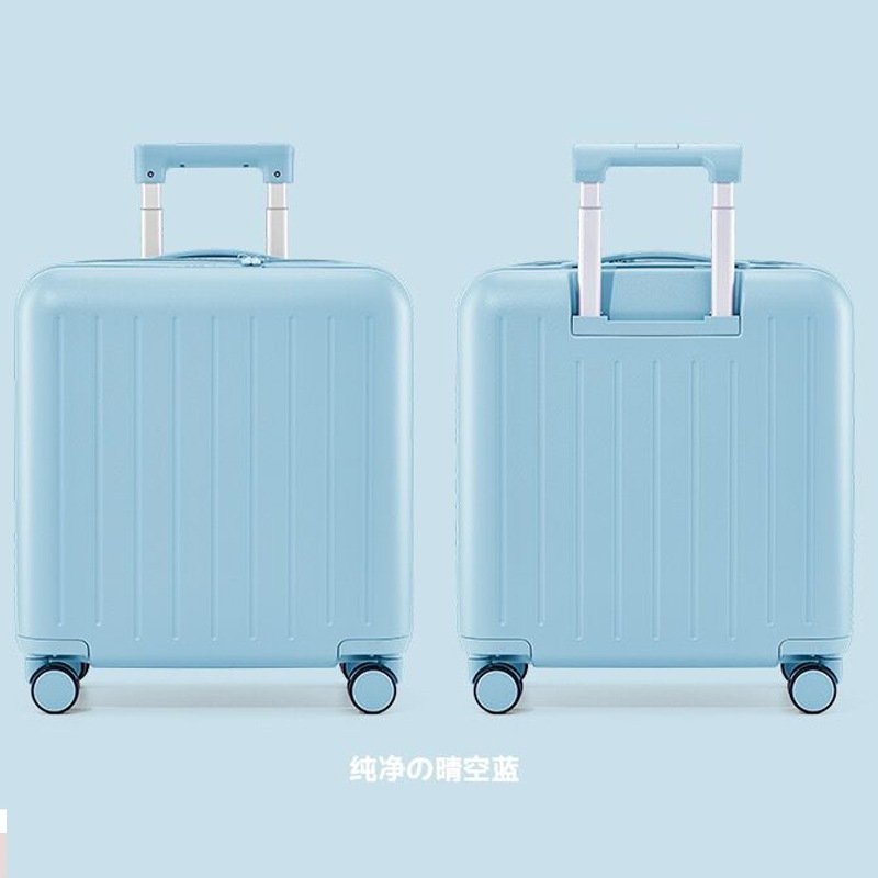 スーツケース女性軽量18インチキャリーケースケースキャリーケース丈夫パスワードスーツケース湿った皮の箱