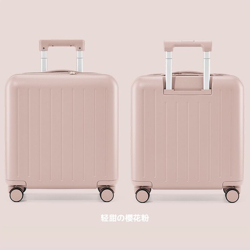 スーツケース女性軽量18インチキャリーケースケースキャリーケース丈夫パスワードスーツケース湿った皮の箱