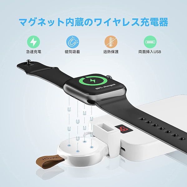 Qoo10] LVFAN Apple Watch用 充