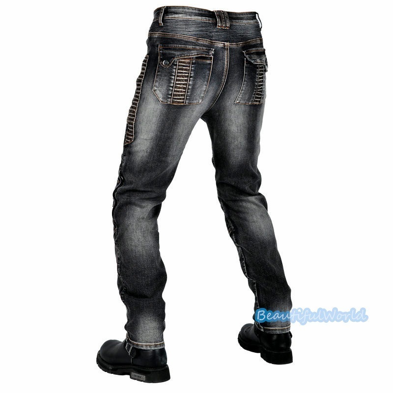 バイクパンツ メンズ ライダーパンツ バイクウェア オートバイ プロテクター付き ジーンズ デニム 転倒防護 膝当て 耐久 耐衝撃 膝パッド レーシングパンツ/24mtckz36 バイクパンツ メンズ ライダーパンツ バイクウェア オートバイ プロテクター付き ジーンズ デニム 転倒防護 膝当て 耐久 耐衝撃 膝パッド レーシングパンツ/24mtckz36