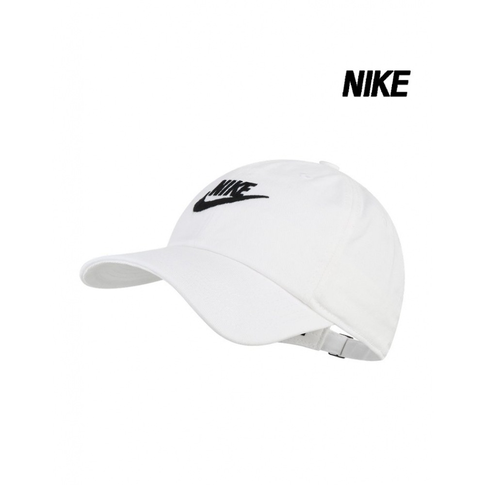 Nike キッズ/ウィメンズハットクラブアンストラクチャードフューチュラウォッシュキャップホワイト FB5063-100