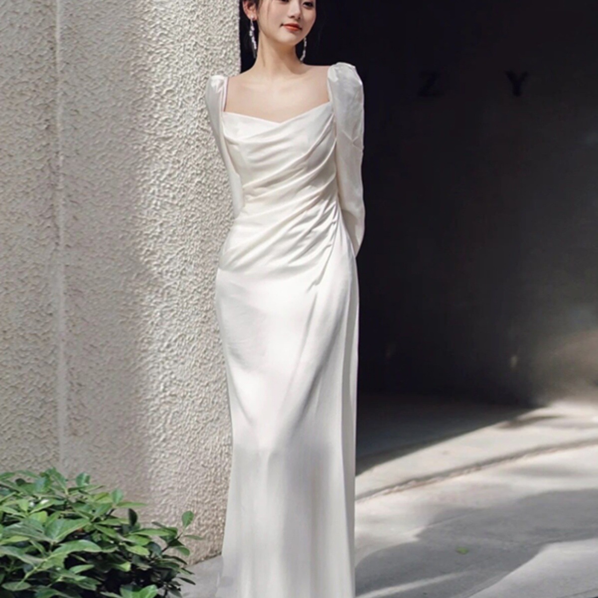 ドレス 衣装 ウエディングドレス イブニングドレス ロングドレス 長袖 胸元 セミフレア フィッシュテール ロング丈 ステージドレス 発表会 かわいい 大人可愛い きれいめ シンプル 上品 おしゃれ ドレス 衣装 ウエディングドレス イブニングドレス ロングドレス 長袖 胸元 セミフレア フィッシュテール ロング丈 ステージドレス 発表会 かわいい 大人可愛い きれいめ シンプル 上品 おしゃれ