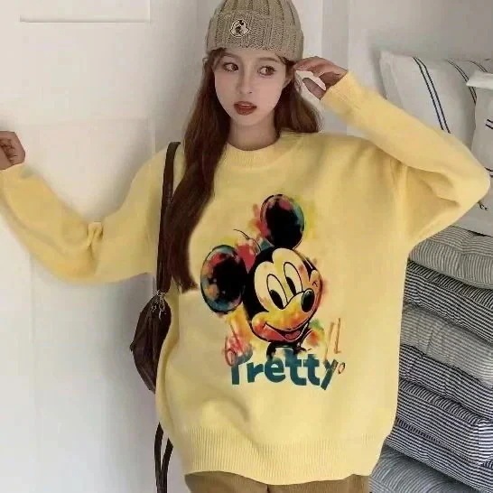 【2個買うと1個無料】11TYPE ファション ディズニー ミッキー セーター カーディガン ペアルック レディー24 【2個買うと1個無料】11TYPE ファション ディズニー ミッキー セーター カーディガン ペアルック レディー24