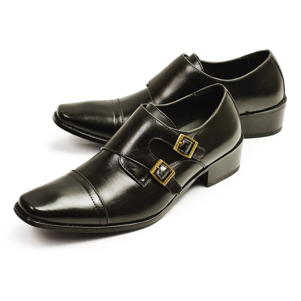 ビジネスシューズ 靴 メンズ ビジネス メンズ スクエアトゥ スリッポン ビジネスシューズ 革靴 脚長 イタリアンデザイン 紳士靴 靴 メンズ 通勤 シークレットシューズ ze2015