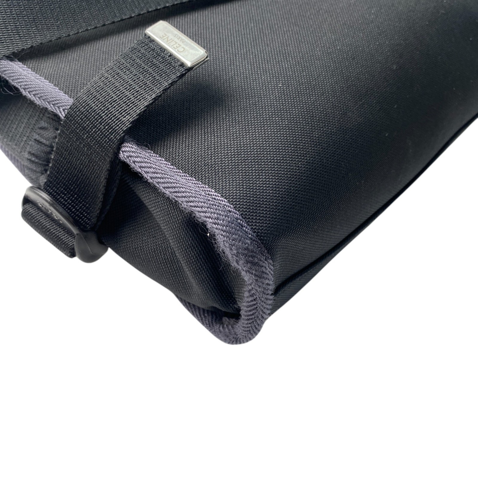 美品 セリーヌ CELINE メンズ トレッキング メッセンジャー ショルダーバッグ ユニセックス 斜めがけ クロスボディ