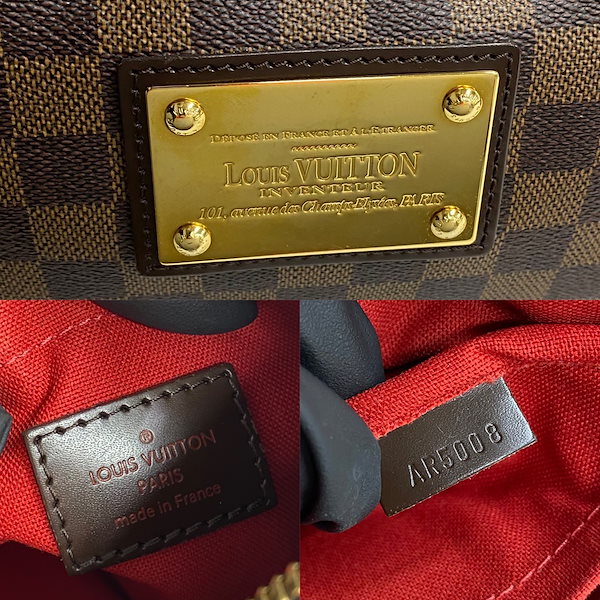 LOUISVUITTONルイヴィトンテムズPMダミエショルダーバッグ布袋箱 LOUISVUITTONルイヴィトンテムズPMダミエショルダーバッグ布袋箱