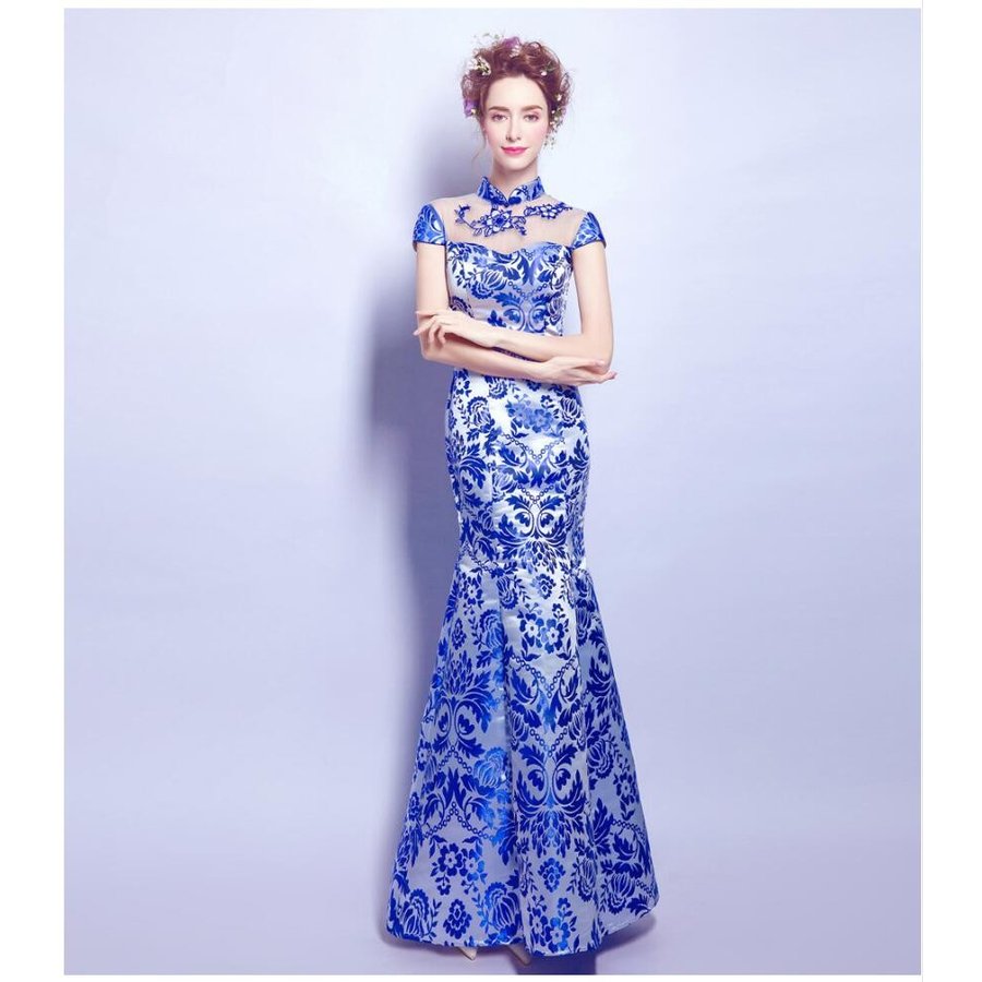 マーメイドドレス 立ち襟 パーティードレス ロングドレス ウエディングドレス 結婚式ドレス ピアノ マーメイドドレス 立ち襟 パーティードレス ロングドレス ウエディングドレス 結婚式ドレス ピアノ