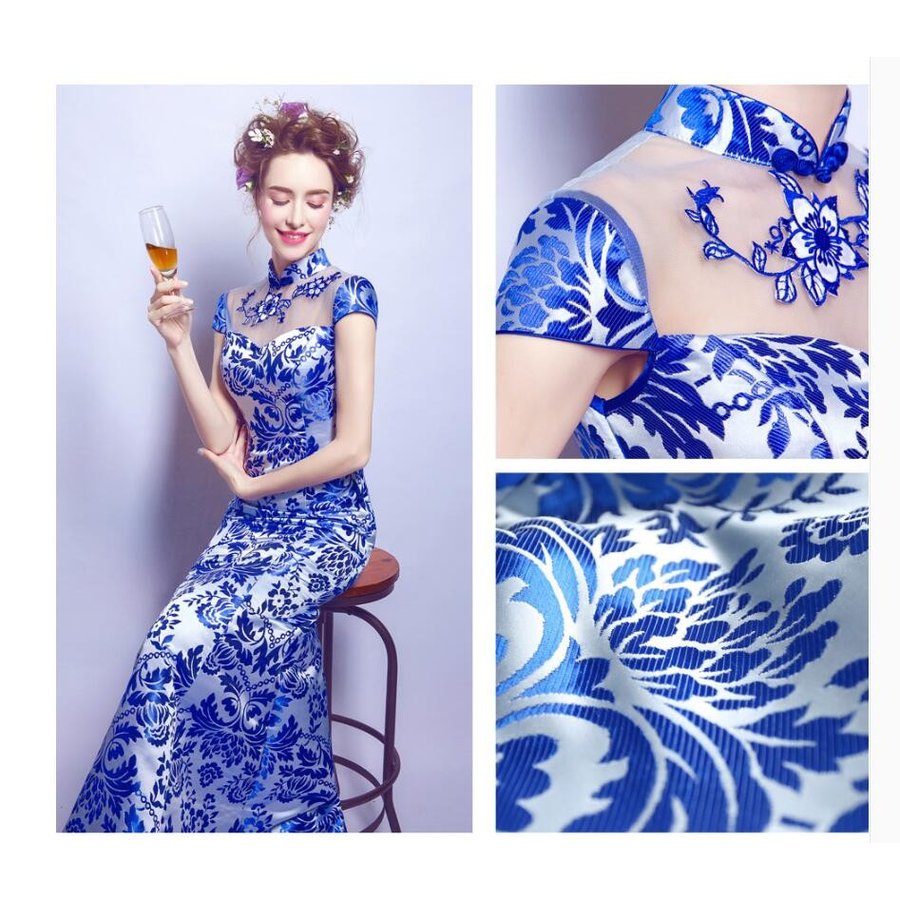 マーメイドドレス 立ち襟 パーティードレス ロングドレス ウエディングドレス 結婚式ドレス ピアノ マーメイドドレス 立ち襟 パーティードレス ロングドレス ウエディングドレス 結婚式ドレス ピアノ