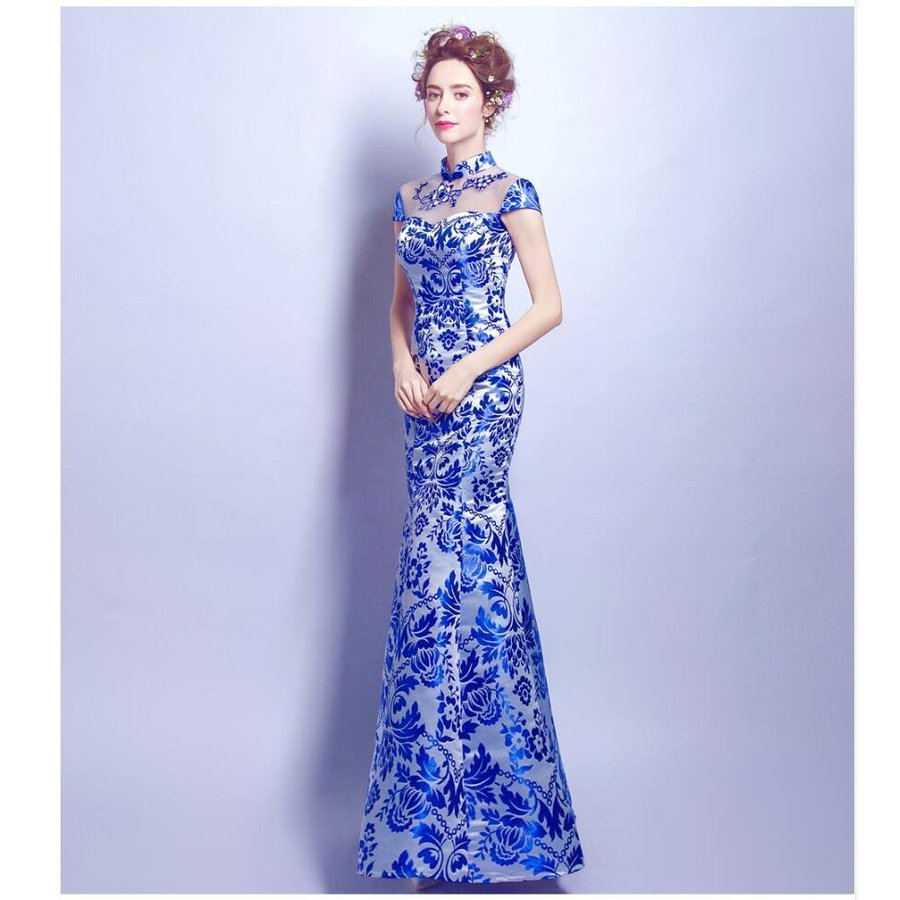 マーメイドドレス 立ち襟 パーティードレス ロングドレス ウエディングドレス 結婚式ドレス ピアノ マーメイドドレス 立ち襟 パーティードレス ロングドレス ウエディングドレス 結婚式ドレス ピアノ