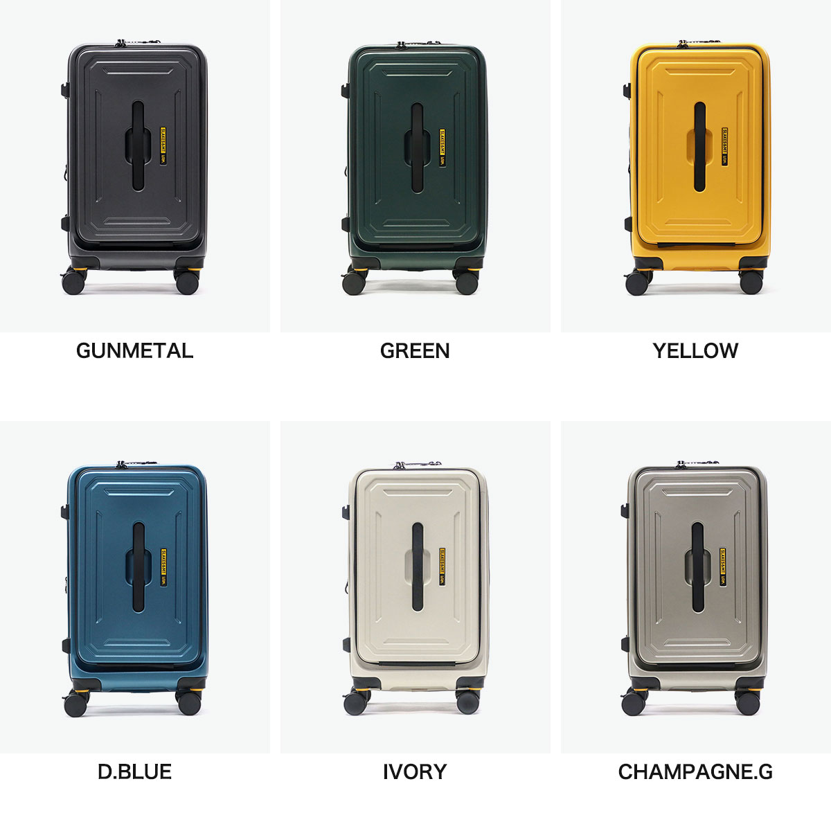 スーツケース フロントオープン Mサイズ M キャリケース 拡張 ストッパー付き おしゃれ シンプル 45L 54L TSロック 4輪 双輪 C GEAR 310-4001 スーツケース フロントオープン Mサイズ M キャリケース 拡張 ストッパー付き おしゃれ シンプル 45L 54L TSロック 4輪 双輪 C GEAR 310-4001