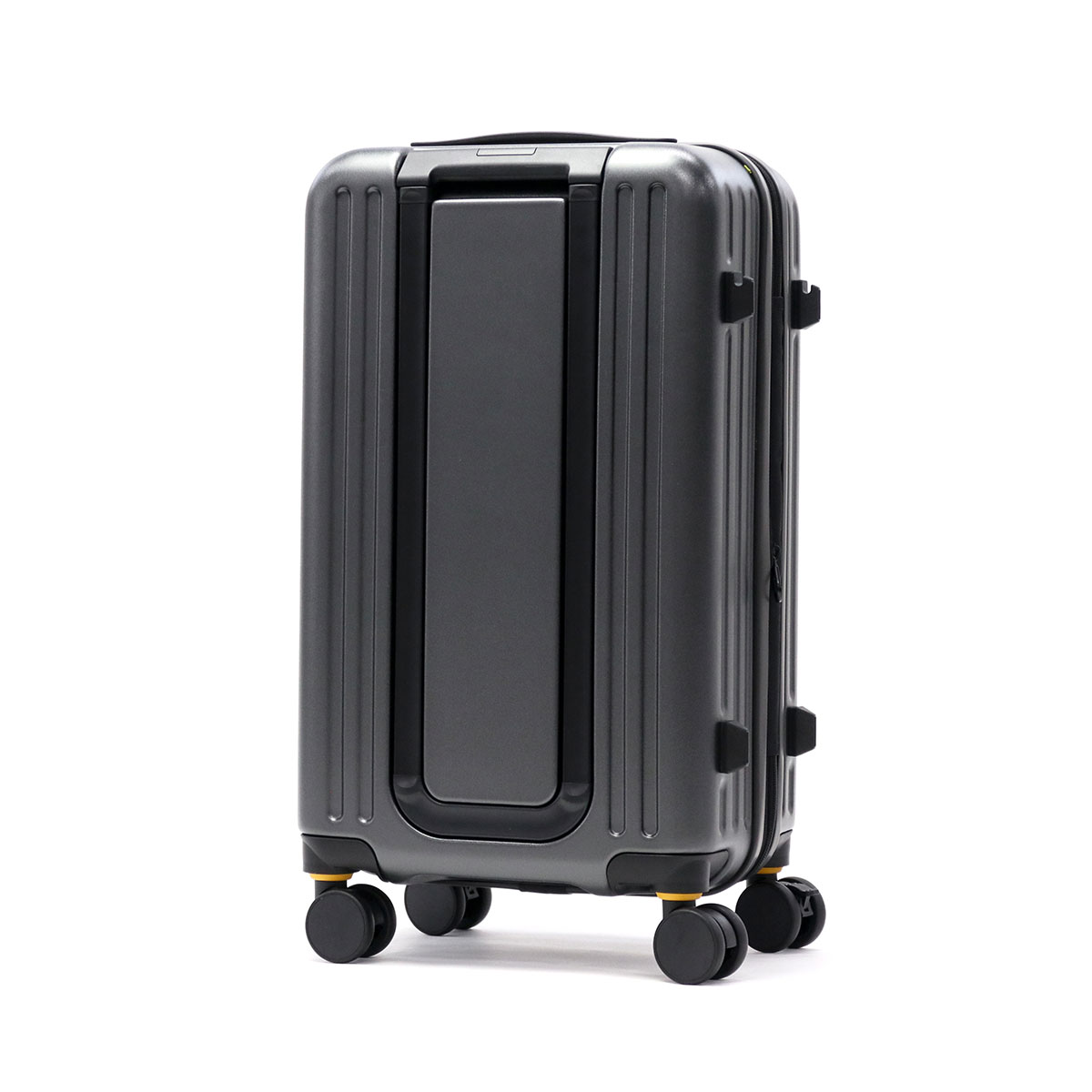 スーツケース フロントオープン Mサイズ M キャリケース 拡張 ストッパー付き おしゃれ シンプル 45L 54L TSロック 4輪 双輪 C GEAR 310-4001 スーツケース フロントオープン Mサイズ M キャリケース 拡張 ストッパー付き おしゃれ シンプル 45L 54L TSロック 4輪 双輪 C GEAR 310-4001