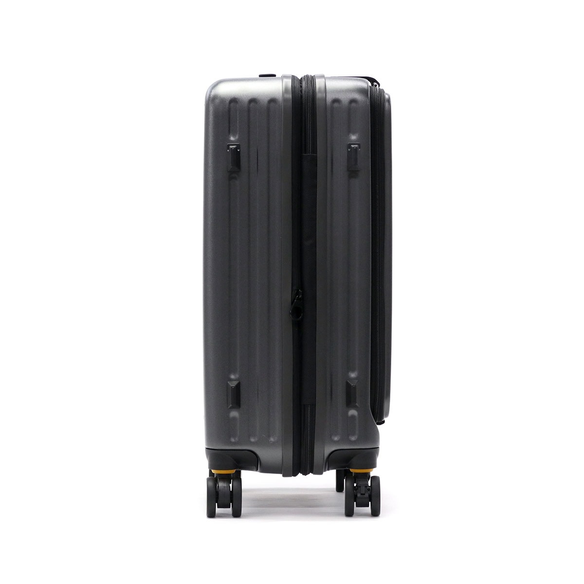 スーツケース フロントオープン Mサイズ M キャリケース 拡張 ストッパー付き おしゃれ シンプル 45L 54L TSロック 4輪 双輪 C GEAR 310-4001 スーツケース フロントオープン Mサイズ M キャリケース 拡張 ストッパー付き おしゃれ シンプル 45L 54L TSロック 4輪 双輪 C GEAR 310-4001