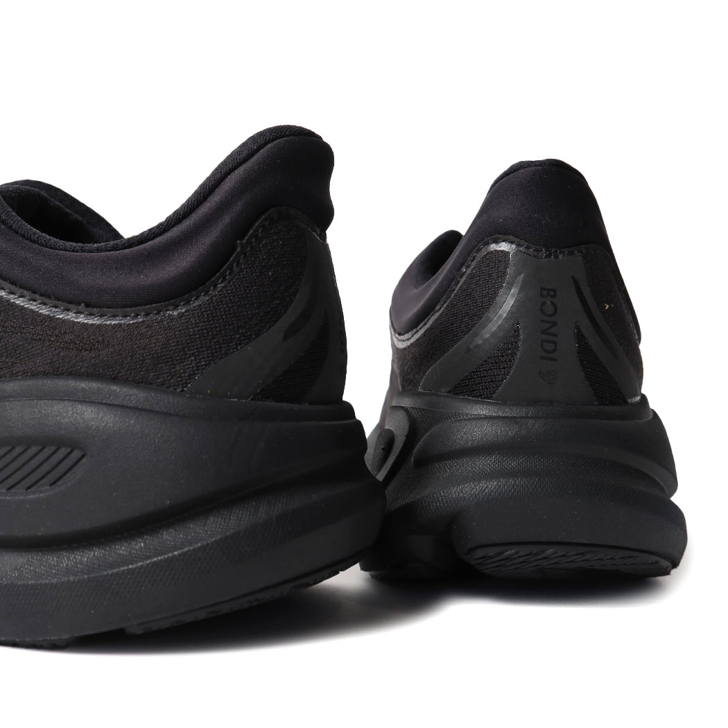 HOKA ONE ONE ホカオネオネ ボンダイ ランニング スニーカー BONDI 9 BLACK ( 黒 ブラック メンズ レディース ウィメンズ 1162011 BBLC )