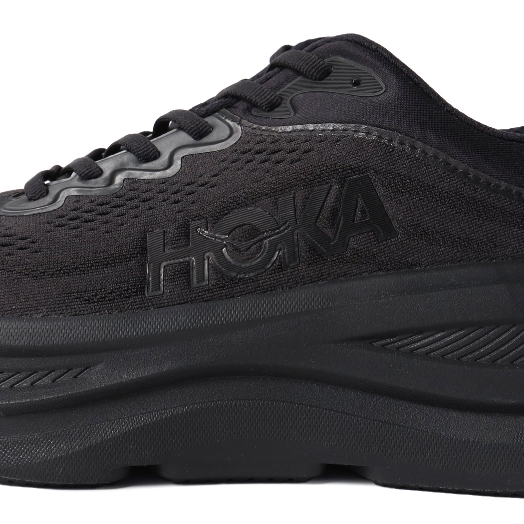 HOKA ONE ONE ホカオネオネ ボンダイ ランニング スニーカー BONDI 9 BLACK ( 黒 ブラック メンズ レディース ウィメンズ 1162011 BBLC )