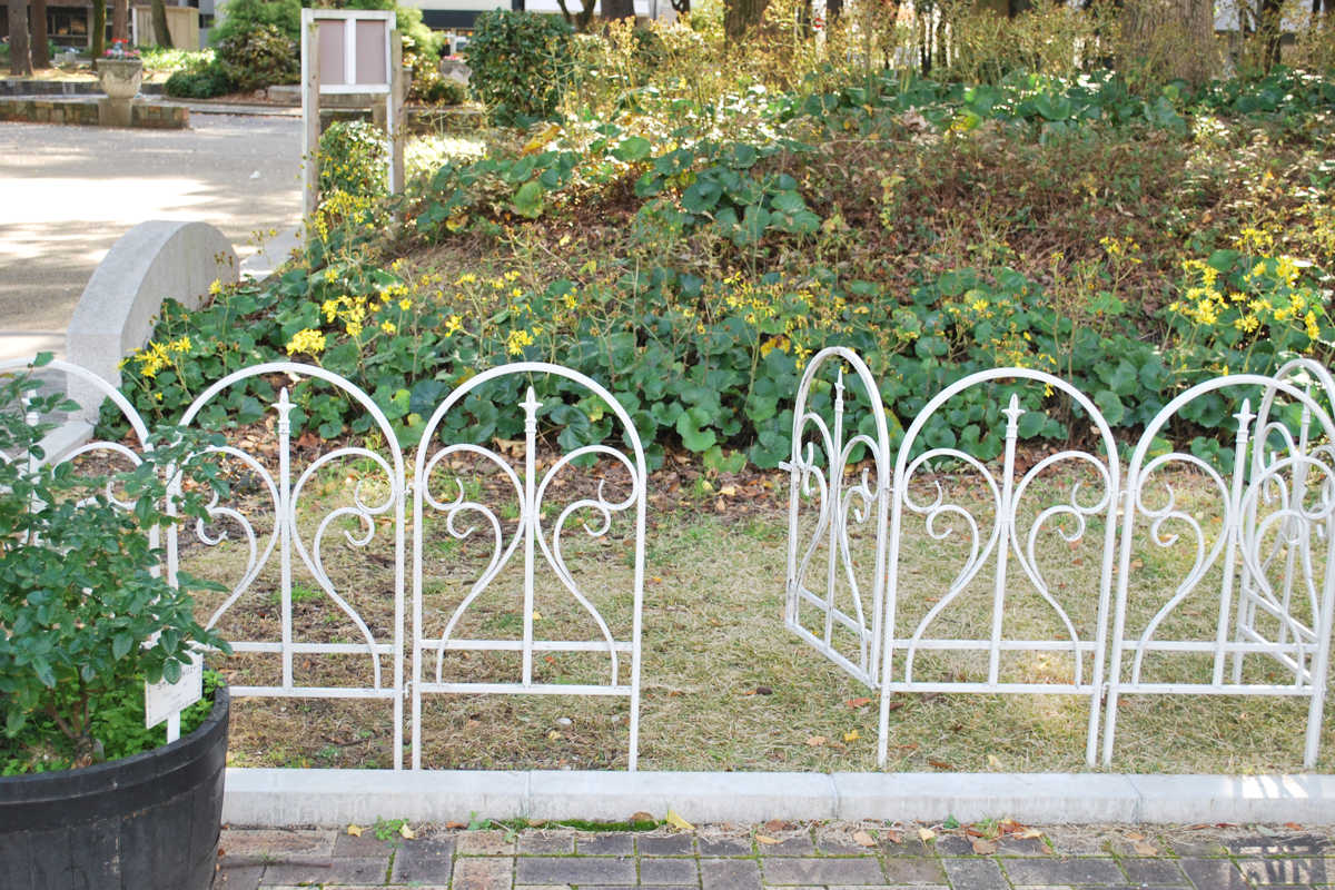 ゲート イージーゲートセット フィニアル ガーデンゲート アイアン ガーデンフェンス 柵 園芸 エクステリア 雑貨 花壇 庭 ベランダ バルコニー ガーデニング アイアンガーデンフェンス