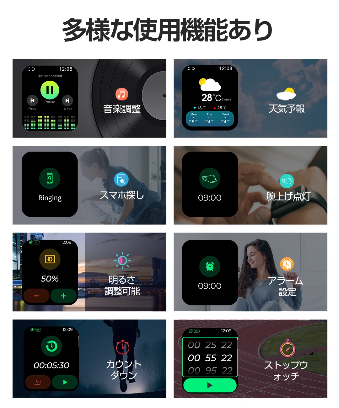 【24時間体温検知】2021年最新版 スマートウォッチ 血圧測定 血中酸素 腕時計 体温検知