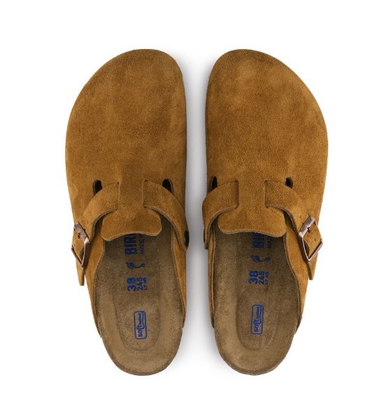 Qoo10] ビルケンシュトック ボストン ソフトフットベッド スウェード