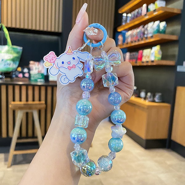 Qoo10] サンリオ携帯ストラップキャンディカラーク