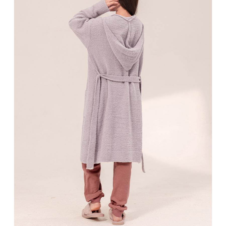 ルームウェア レディース ガウン 長袖 フード付き 防寒 羽織り カーディガン Vネック 前開き ポケット 秋冬 ルームウェア レディース ガウン 長袖 フード付き 防寒 羽織り カーディガン Vネック 前開き ポケット 秋冬