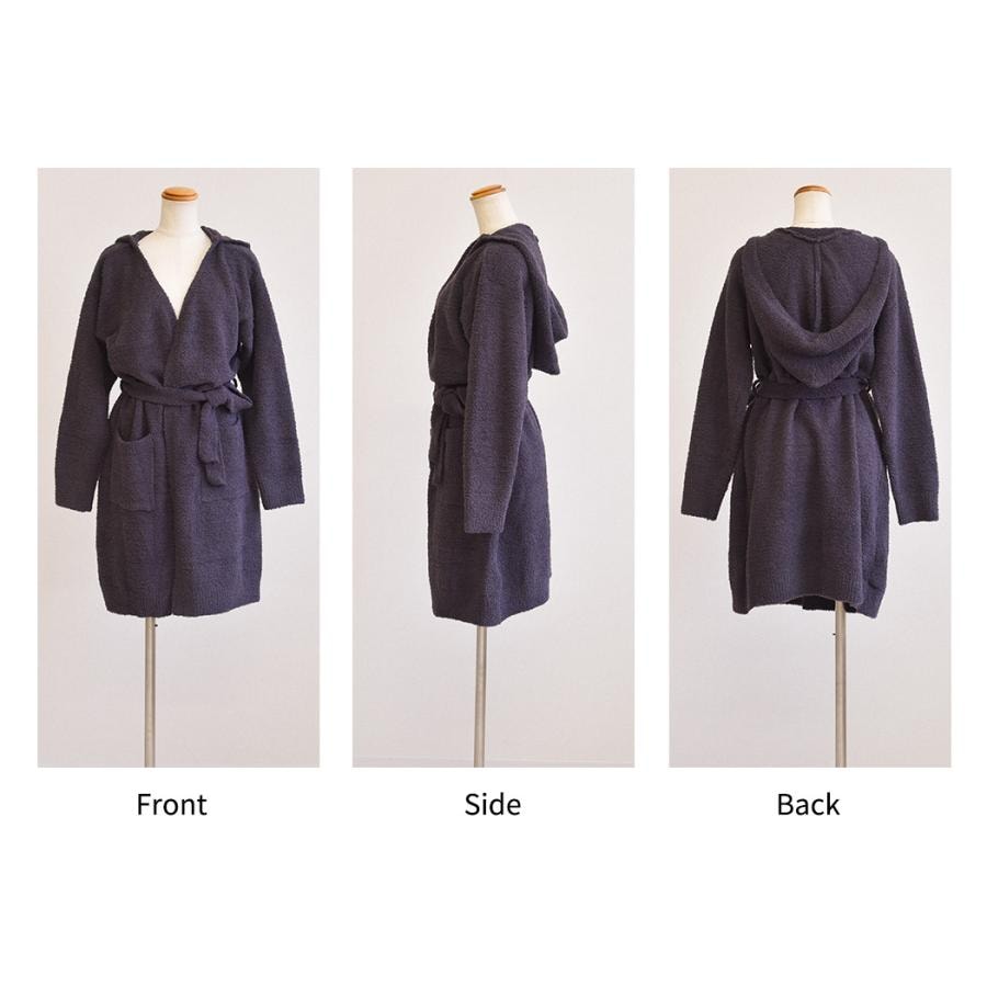 ルームウェア レディース ガウン 長袖 フード付き 防寒 羽織り カーディガン Vネック 前開き ポケット 秋冬 ルームウェア レディース ガウン 長袖 フード付き 防寒 羽織り カーディガン Vネック 前開き ポケット 秋冬