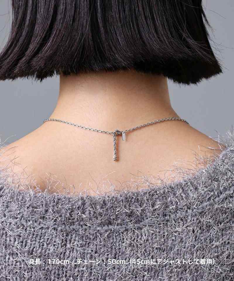 ネックレス メンズ レディース 限定展開 LH-1 ワンツイスト リングネックレス サージカルステンレス316L LH-03NE072 【ネコポス】