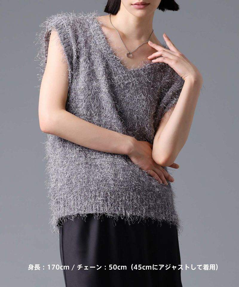 ネックレス メンズ レディース 限定展開 LH-1 ワンツイスト リングネックレス サージカルステンレス316L LH-03NE072 【ネコポス】