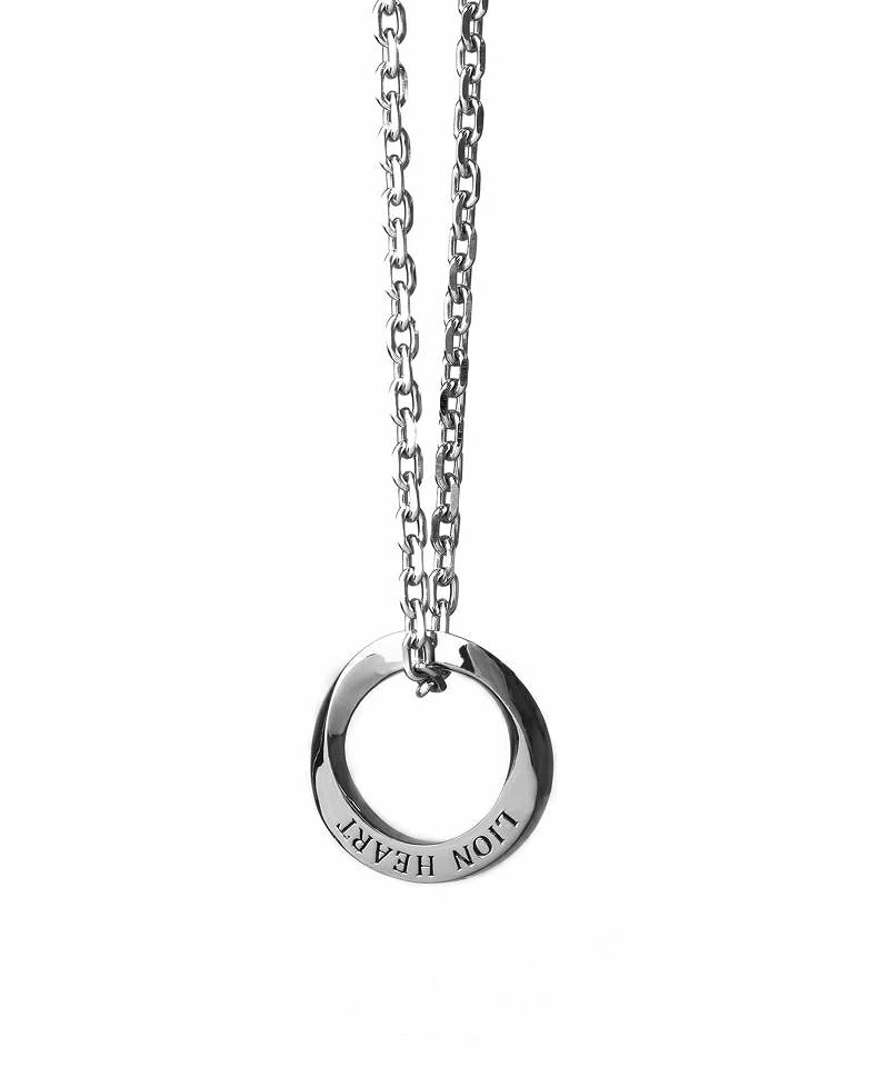 ネックレス メンズ レディース 限定展開 LH-1 ワンツイスト リングネックレス サージカルステンレス316L LH-03NE072 【ネコポス】