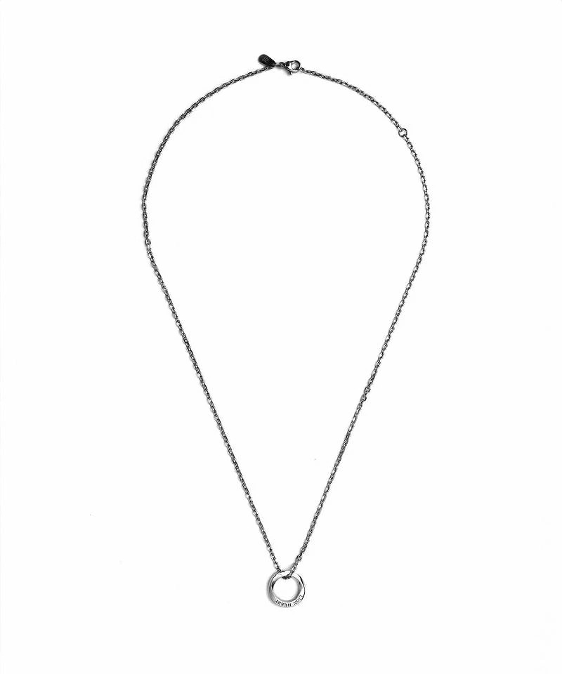 ネックレス メンズ レディース 限定展開 LH-1 ワンツイスト リングネックレス サージカルステンレス316L LH-03NE072 【ネコポス】