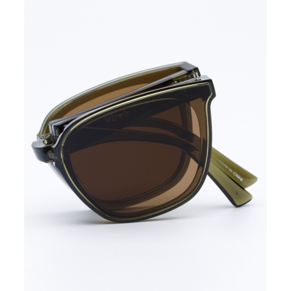 リクロー RC ワイヤーワイヤーサングラスカーキ