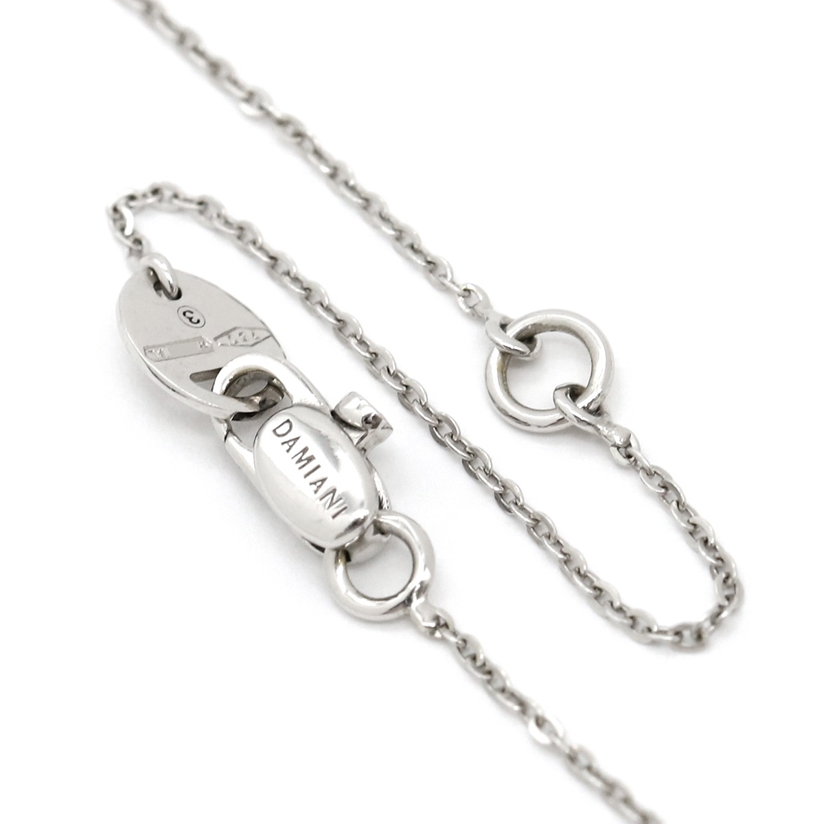 ダミアーニ DAMIANI ネックレス ベルエポック K18WG ダイヤモンド ホワイトゴールド ペンダント Au750 18金 ダイヤ クロス 十字架 【箱】【中古】