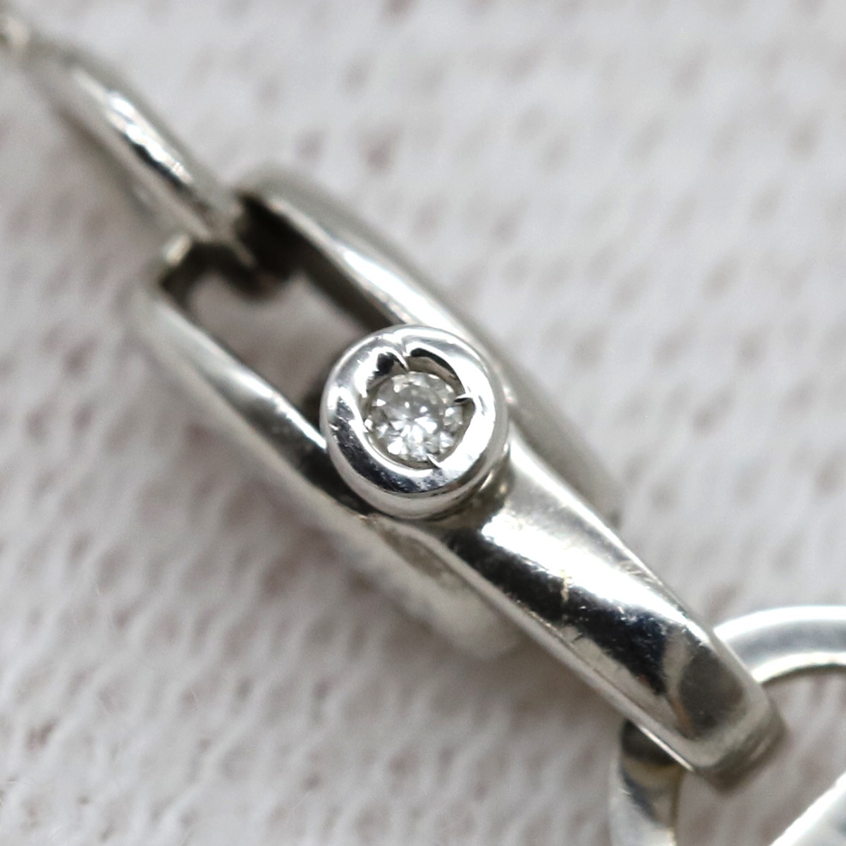 ダミアーニ DAMIANI ネックレス ベルエポック K18WG ダイヤモンド ホワイトゴールド ペンダント Au750 18金 ダイヤ クロス 十字架 【箱】【中古】