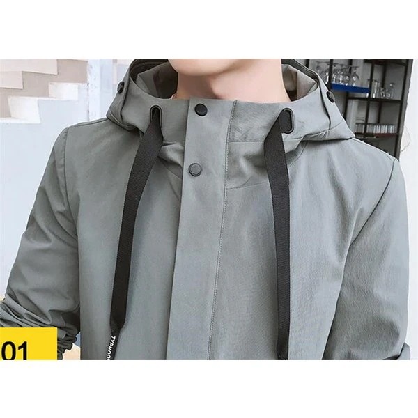トレンチコート メンズ ロングコート ピーコート スプリングコート カジュアル ジャケット アウター コート