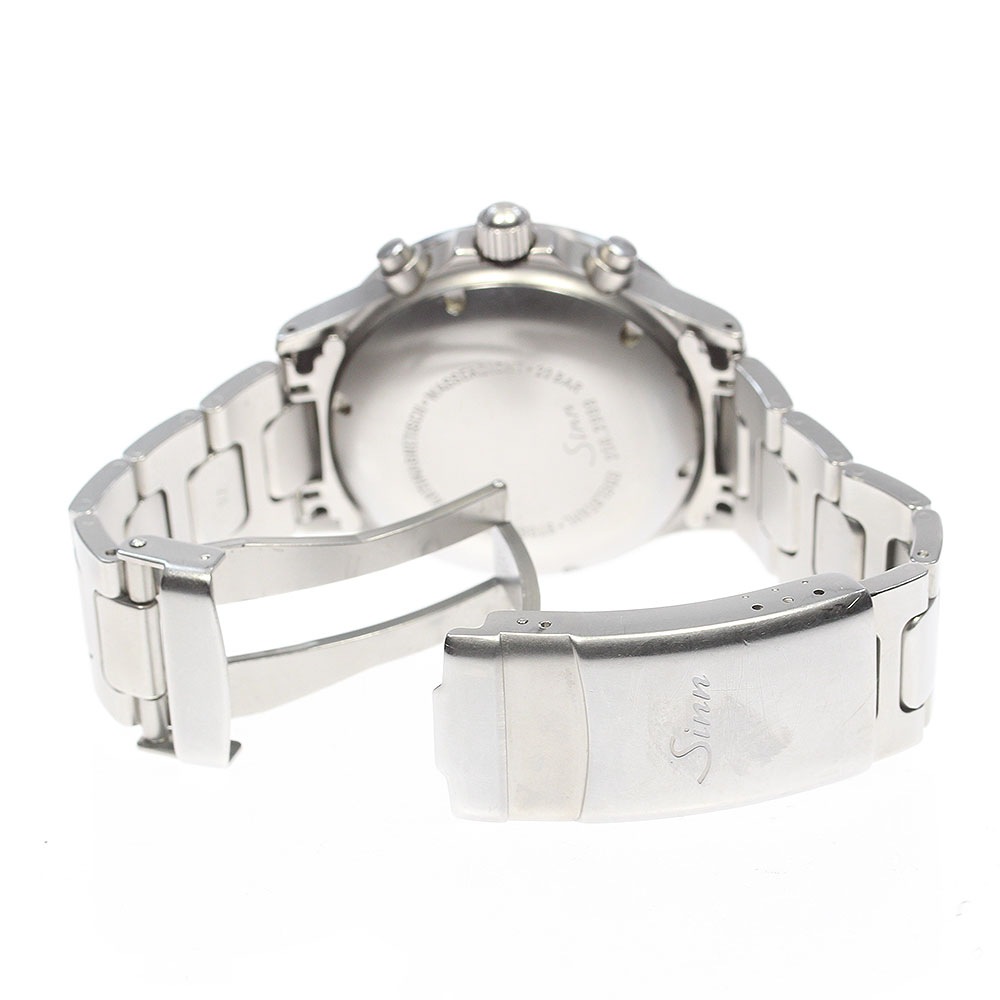 訳あり ジン Sinn 256 クロノグラフ デイデイト 自動巻き メンズ _781556【中古】