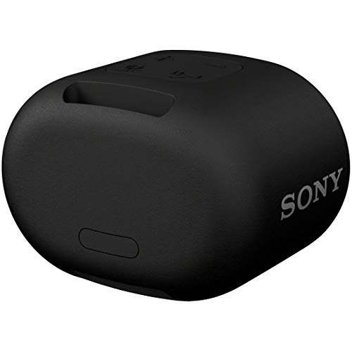 ソニー(SONY) ワイヤレスポータブルスピーカー SRS-XB01 B] : 防水 Bluetooth スマホなしで操作可能 ストラップ付属 2018年モデル / マイク付き/ ブラック